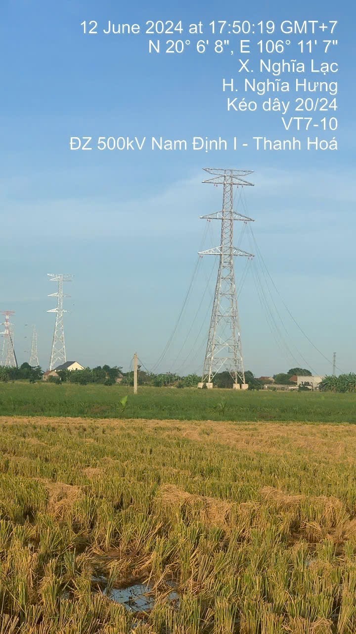 Dự án: ĐZ 500kV Nam Định I – Thanh Hóa - Gói thầu (5; 35)