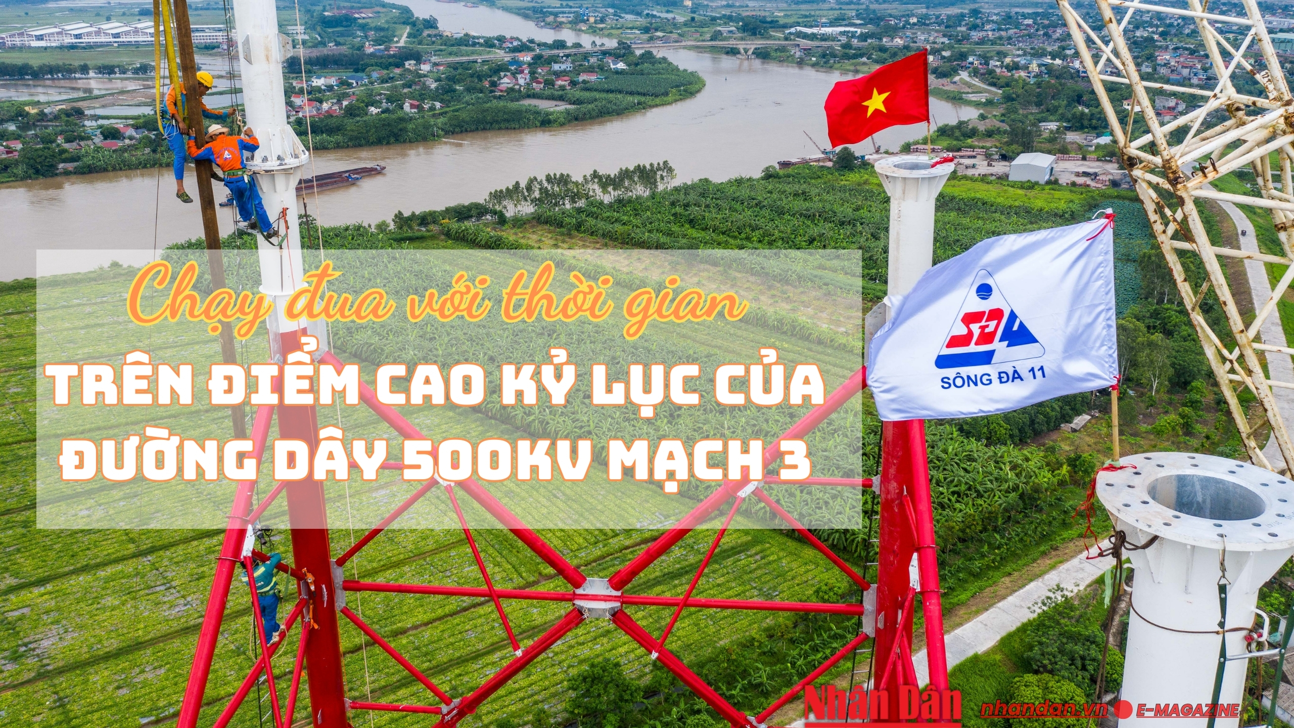 Chạy đua với thời gian trên điểm cao kỷ lục của đường dây 500kV mạch 3