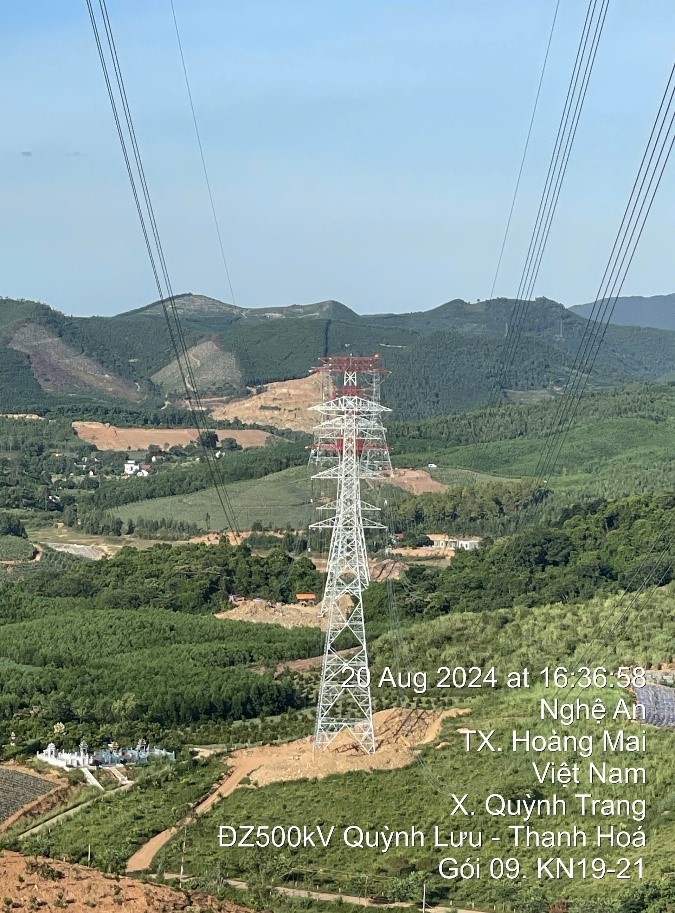 Dự Án: ĐZ 500kV Quỳnh Lưu - Thanh Hóa - Gói thầu (9; 12)