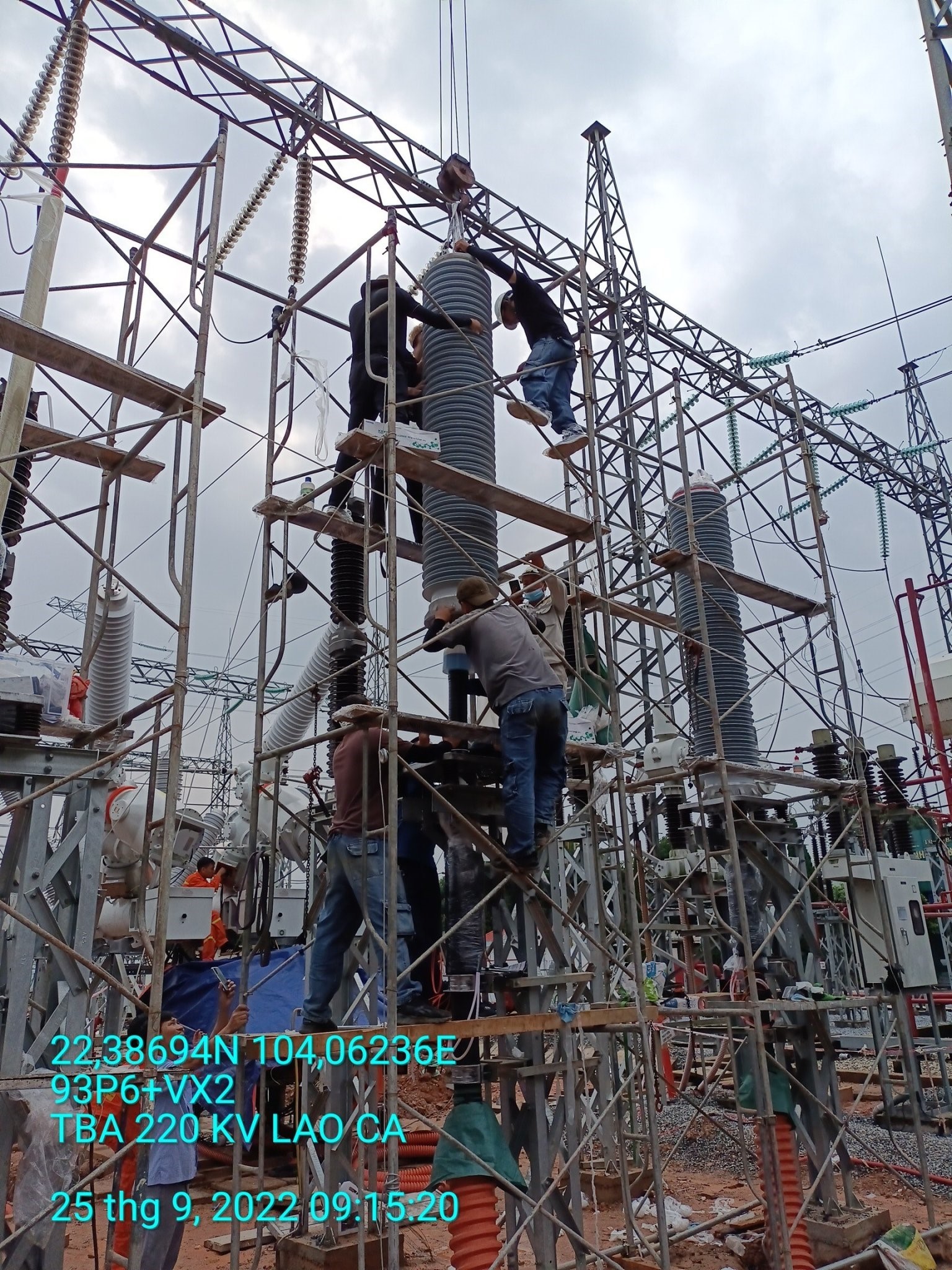 Dự án: ĐZ 220kV Bát Xát - Bảo Thắng/TBA 500kV Lào Cai